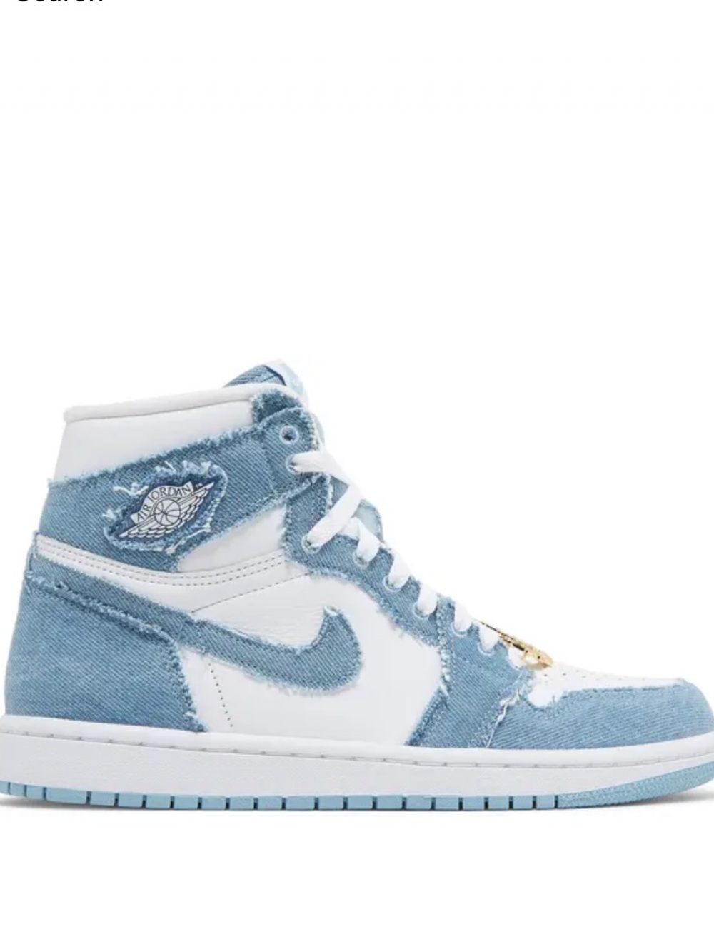Womens Air Jordan 1 High OG Denim - Picture 2 of 11